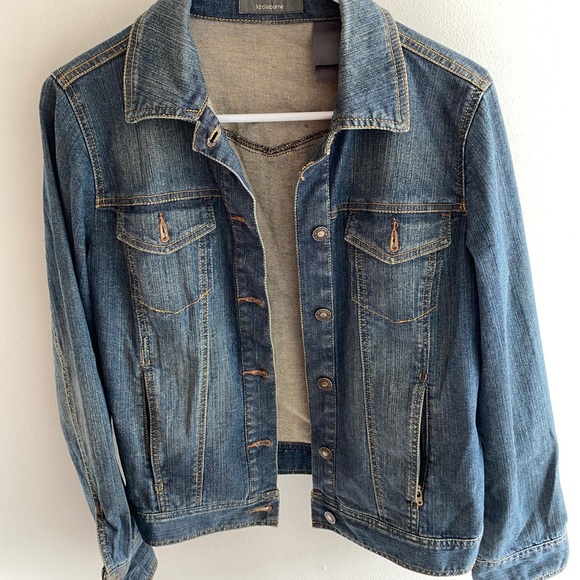 Liz Claiborne, SZ small Blue Jean jacket, 2 front pockets and two side pockets - Picture 8 of 16